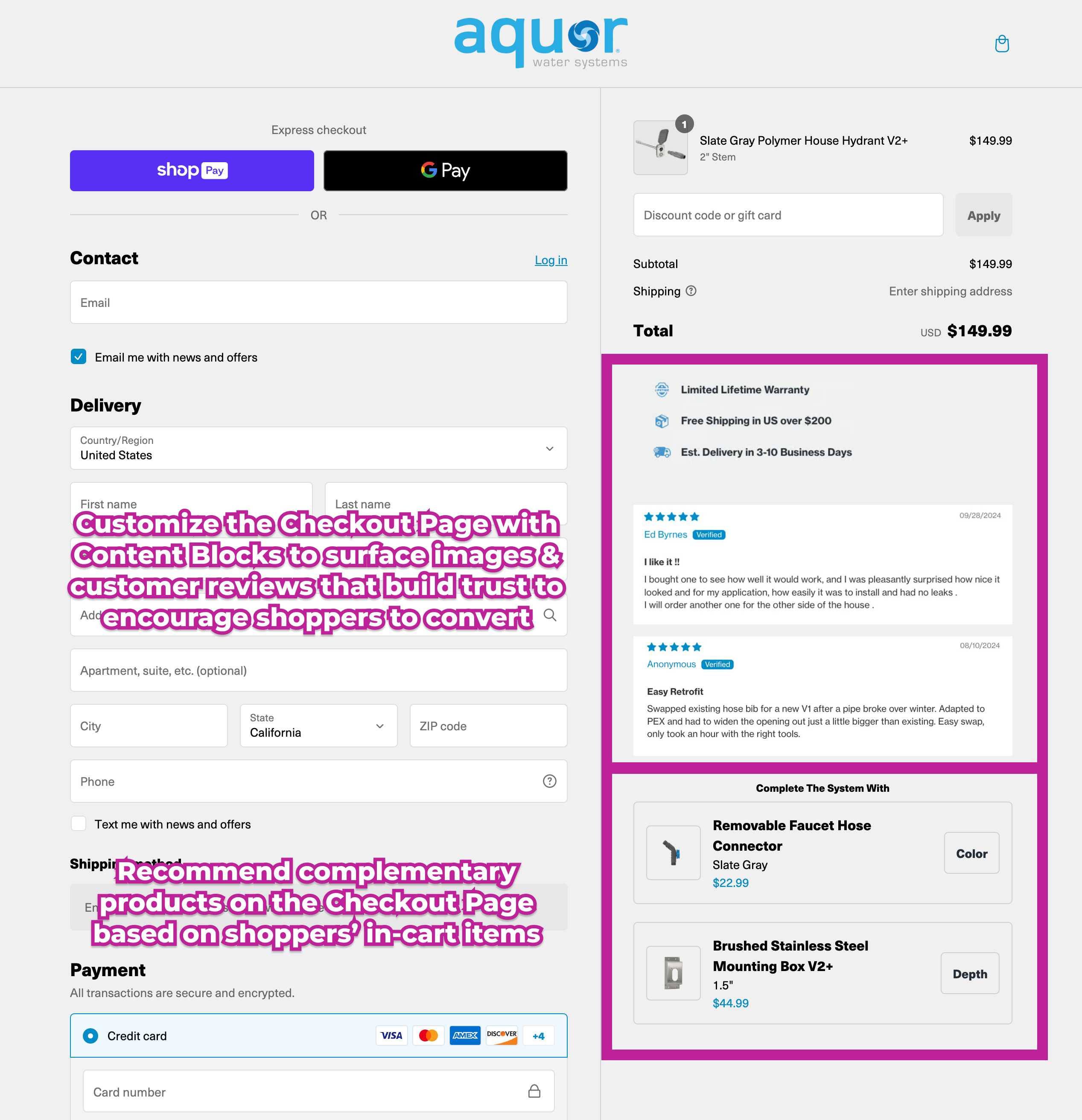 Aquor Water Systems_Checkout Extensions (1)